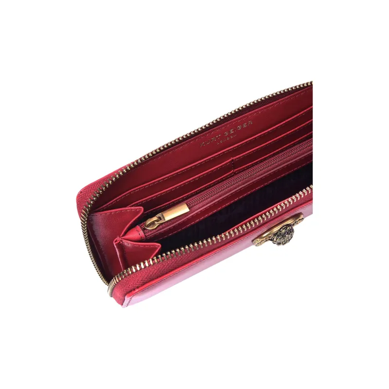 Kurt Geiger London Chelsea Leather Wallet Men's Red-3