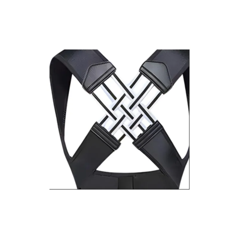 XTEP Back Support Braces Running Protective Compression Black Polyester Unisex-4