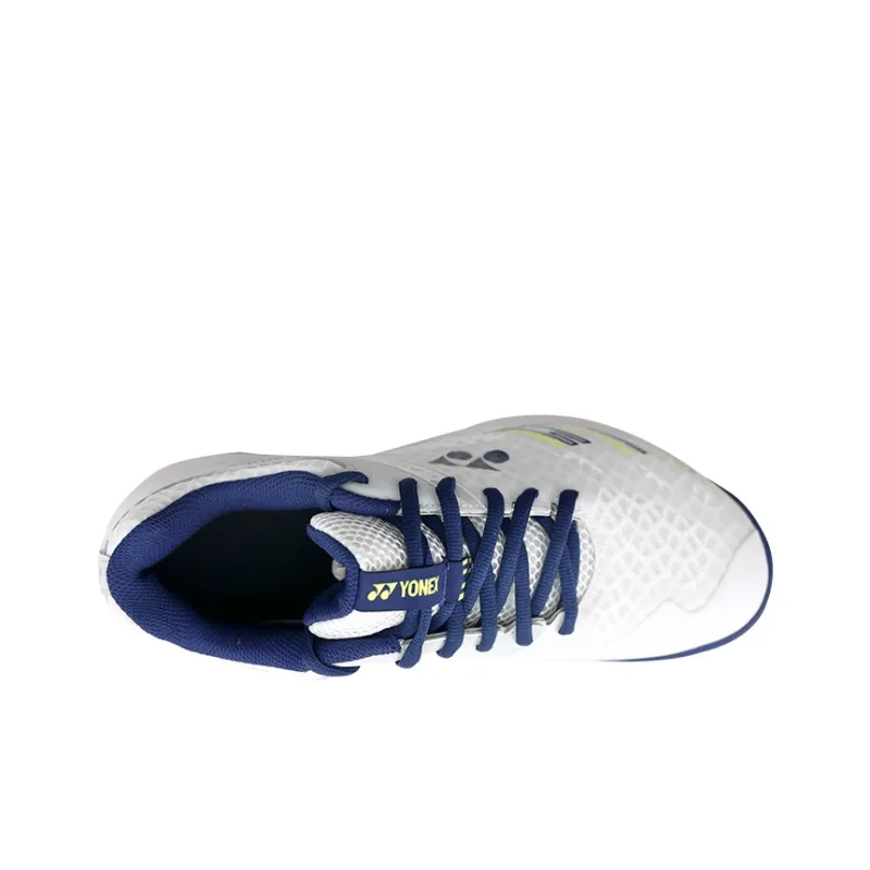 YONEX Cushioning Anti Slip And Wear Resistant Breathable Coverage Low Top Badminton Shoes Unisex White-3