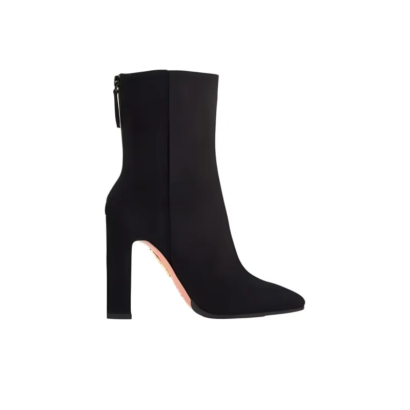 AQUAZZURA Joplin Ankle Boots 10.5cm Women's Black-1