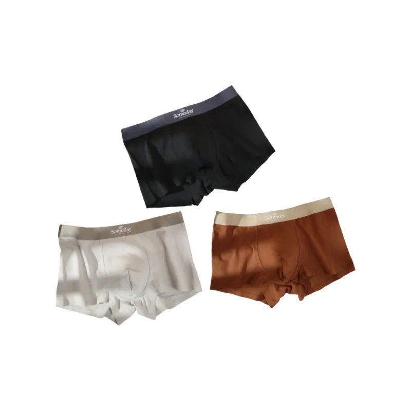 Qiao Ni Tong Underpants Men's 3 Pack-4