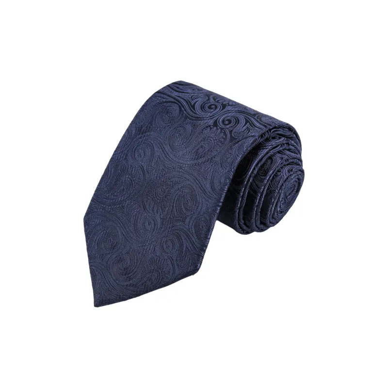 GOLDLION Polyester Ties Men's Blue-14