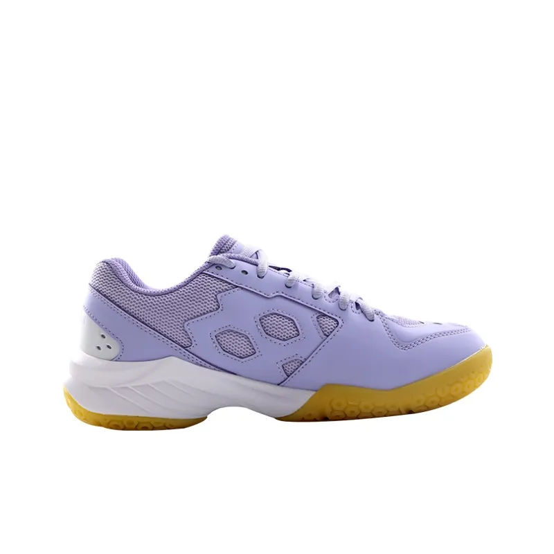 YONEX Cushioning Slip-Resistant Coverage Support Low-Top Badminton Shoes Women's Purple-1