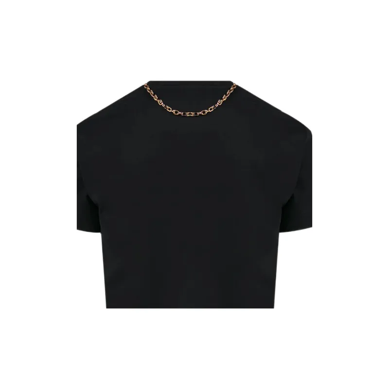 Givenchy Chain Trimmed Crewneck T Shirt-8