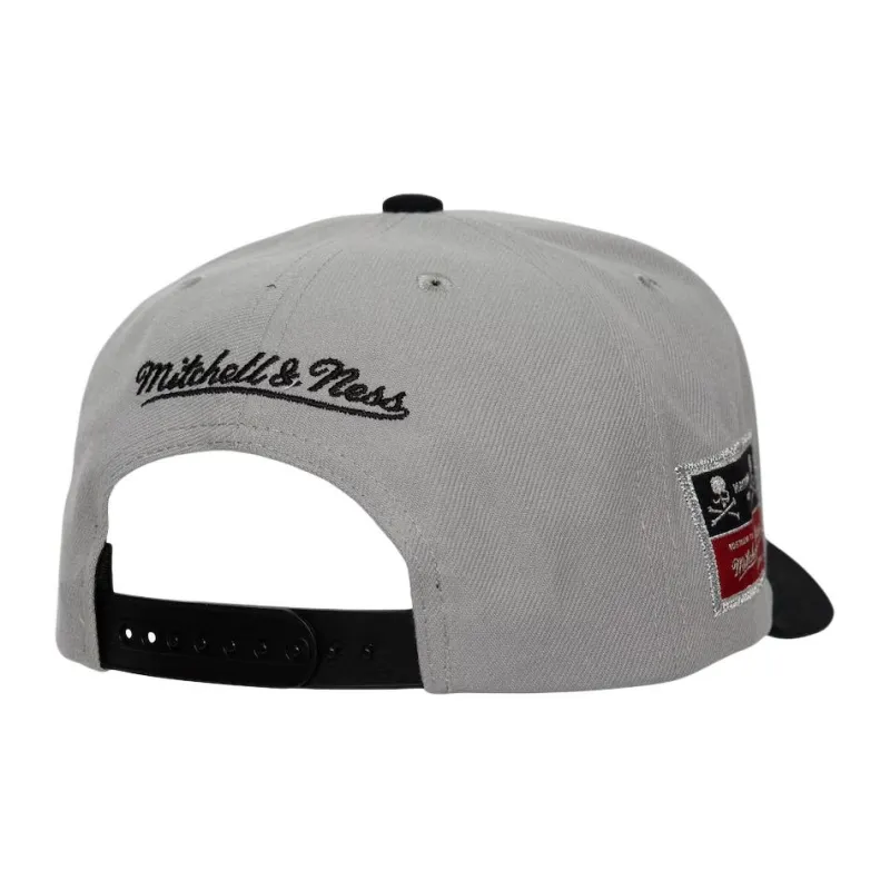 Mitchell & Ness Polyester Baseball Caps Men's Gray-1