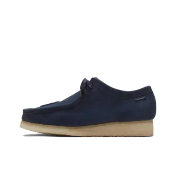 KITH X New York Yankees x Clarks Originals WALLABEE Low-Top Casual Shoes Unisex Marine Blue