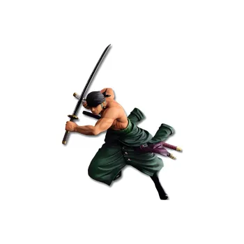 BANPRESTO Roronoa Zoro Glass Factory Ichiban Kuji Nautical Path B Reward Zoro Scale Figures