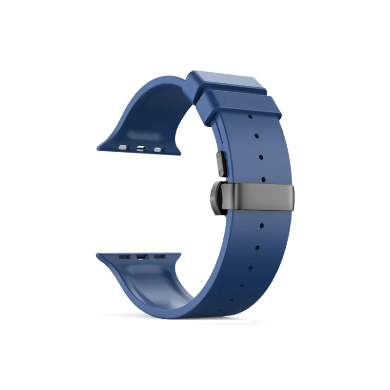 MSSM Watch Band Apple Compatibility Fluoroelastomer Material-9