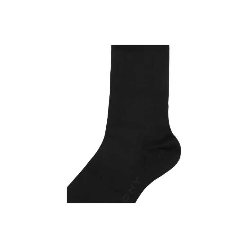 GIVENCHY Knee-High Socks Men's 1 Pack Black-2