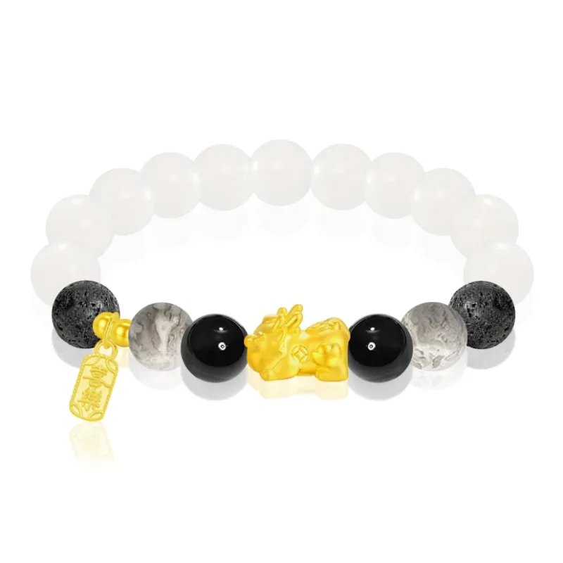 Cuz Strange Intention White Jade Bodhi Bracelets Unisex-0