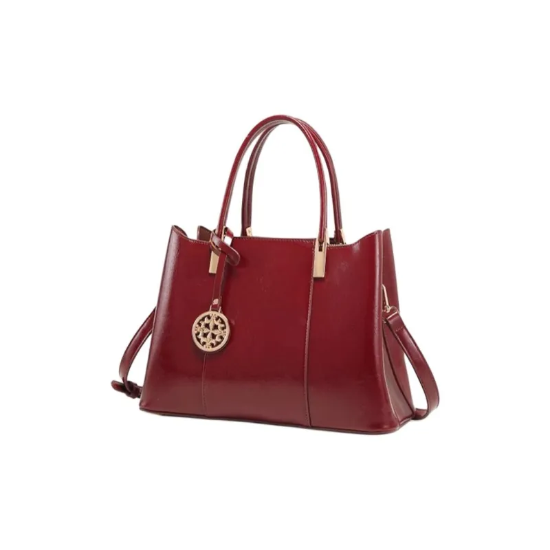 PAYOT Microfiber Synthetic Leather Wedding Bag Portable Crossbody Regular Women's Red-1