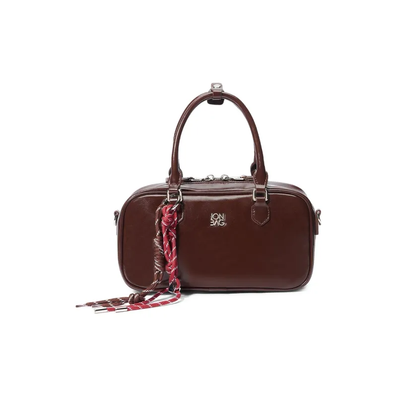 JONBAG Synthetic Leather Shoulder Bag Crossbody Bag Handbag Regular Women's Coffee Brown/Vintage Red-1
