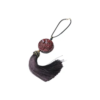 SHUZHUO Red Rosewood Car Pendant, All in One Pendant Unisex