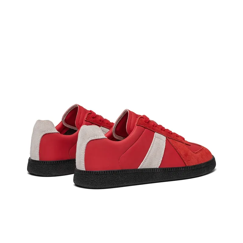 MADALLO Cloud Walk Collection Skateboard Shoes Men Low Top Red/Gray-3