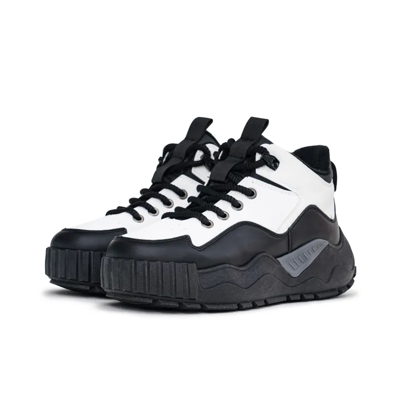 Humanism 1986 Abrasion Resistant Height Increasing Thermal Mid Top Casual Shoes Men's-2