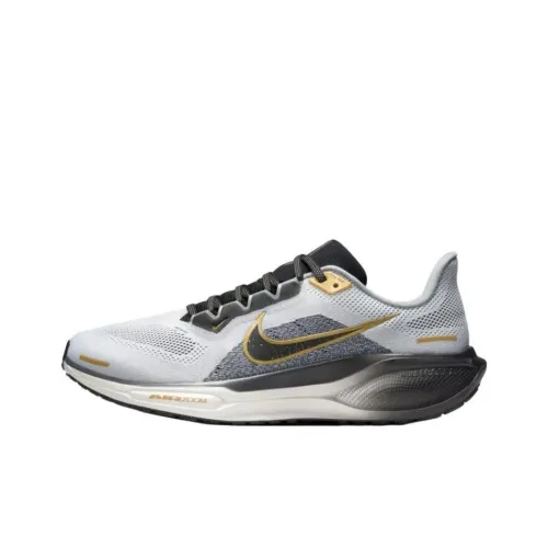 Nike Pegasus 41 Wear resistant And Lightweight Low Top Running Shoes Men's Gray