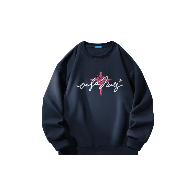 Small Columns Under The Sea Sweatshirt Unisex-7