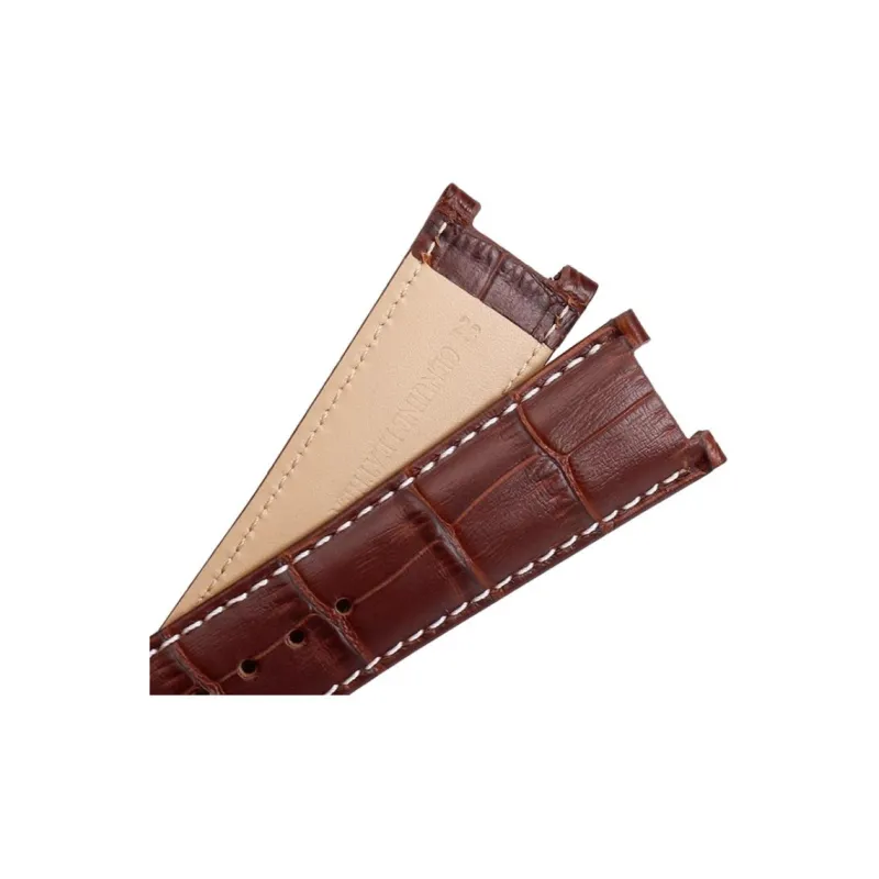 Craftsman Renault Compatibility Watch Band Compatibility Strap Interface Width 25mm Cowhide Leather Material-4