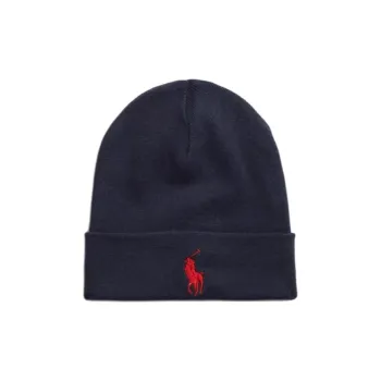 Ralph Lauren Polo Pony embroidered Ribbed Beanie