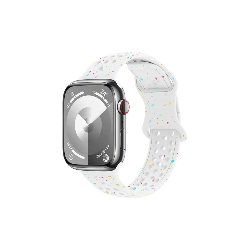 CHRROTA Watch Band Apple Compatibility Silicone Material-4
