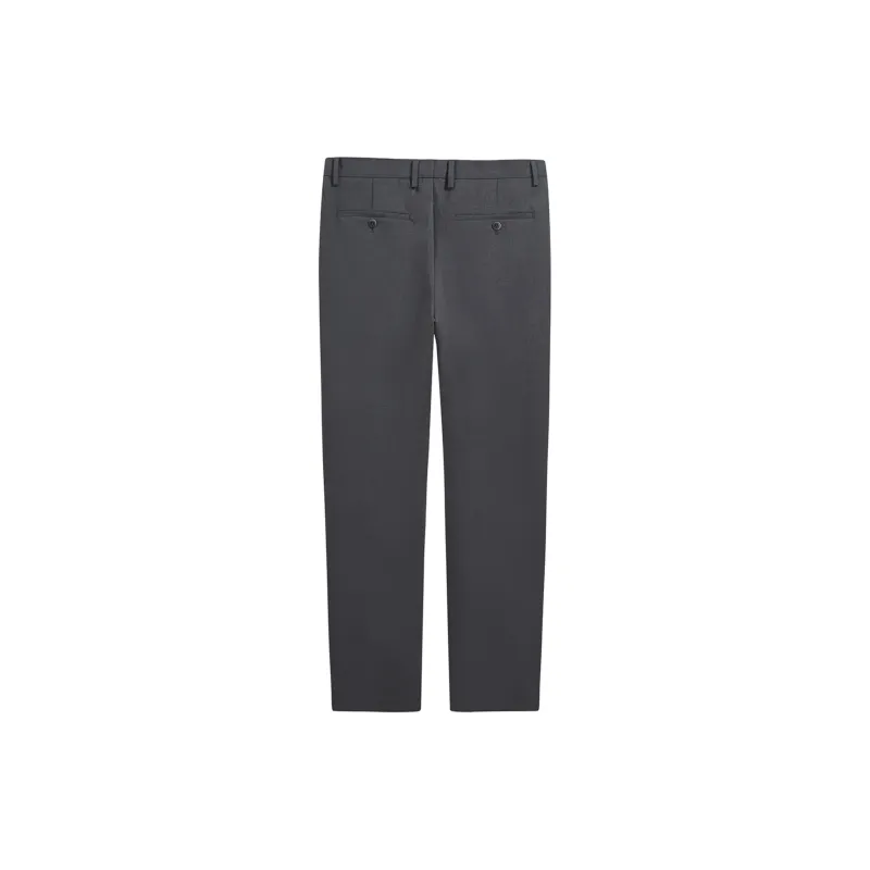 ZIOZIA Suit Trousers Men Gray-1