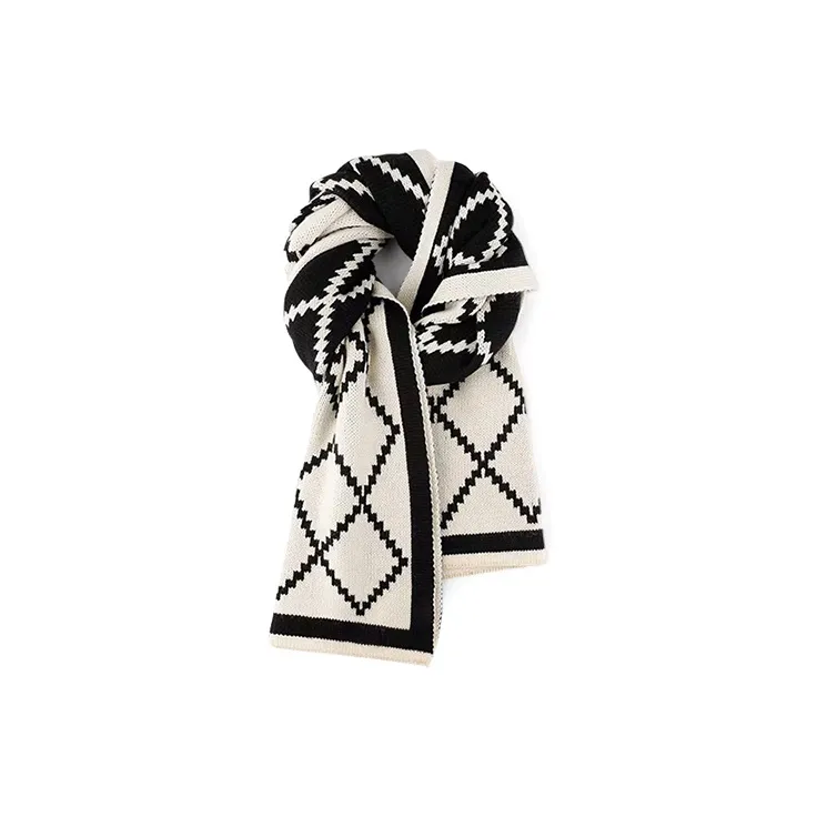 Yalu Preferred Knit Scarves Unisex-6
