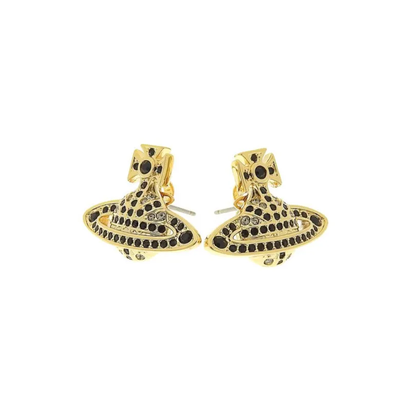 Vivienne Westwood Brass Earrings Women's Gold-5