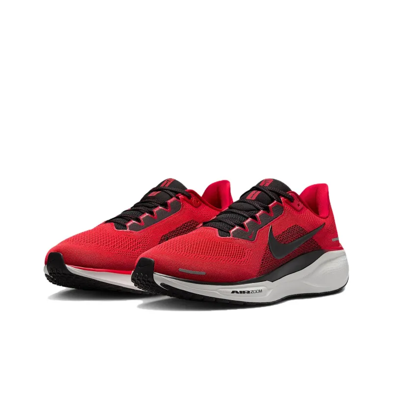 Nike Air Zoom Pegasus 41 University Red Light Crimson Black-2
