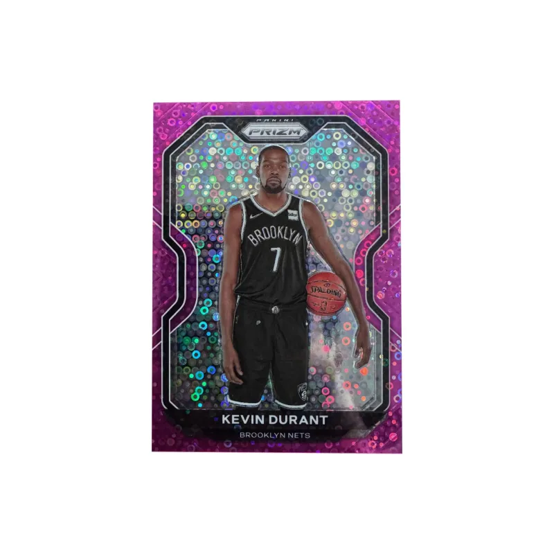 PANINI 20220 21 Prizm KD Pink Bubbles 50 Strand Holographic Card Sports Cards 1 Pc-0