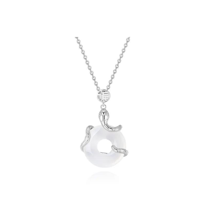 Master Kim Chalcedony Necklaces Unisex-0