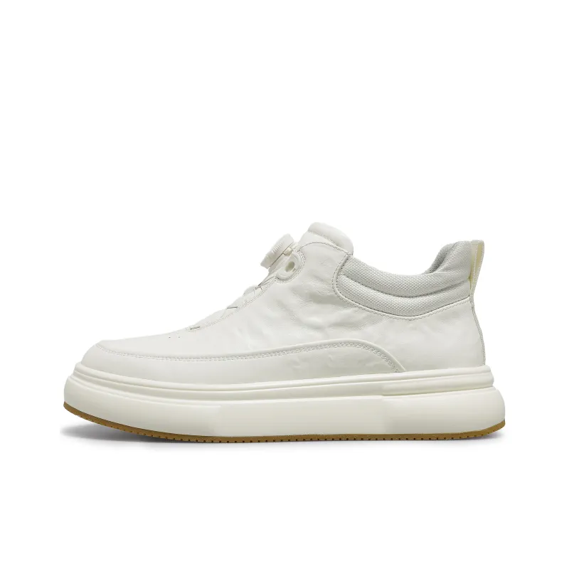 Desai Anti-Slip Wear-Resistant Mid-Top Skateboard Shoes Men's-0