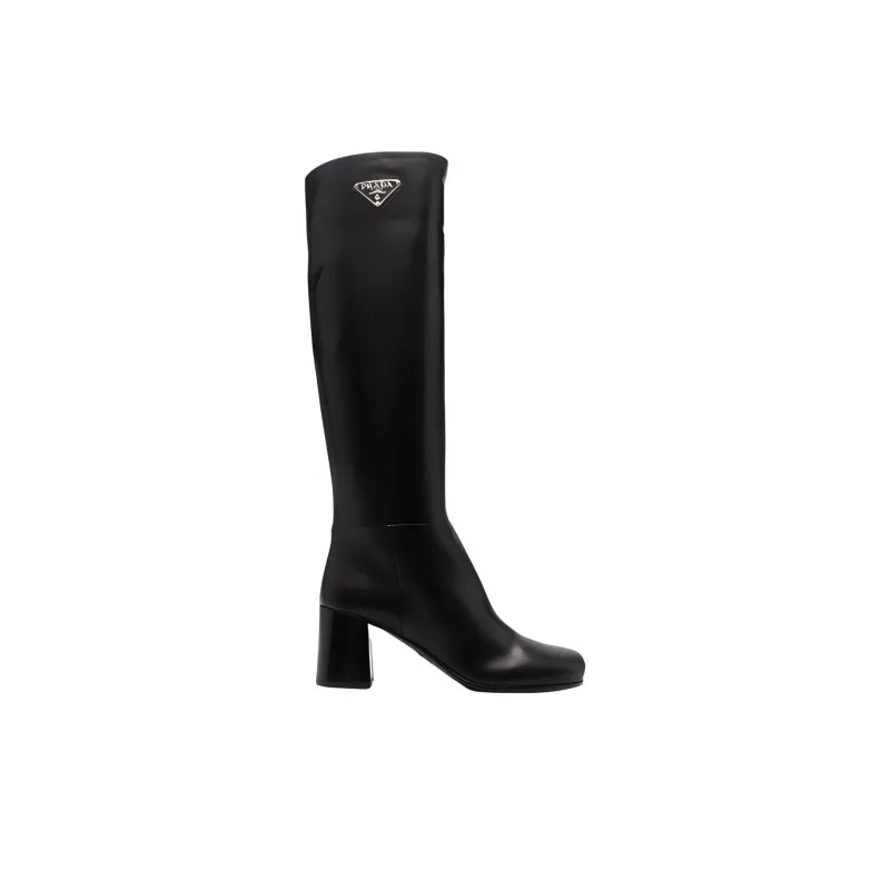 PRADA Mid-Calf Boots Women's Black-1