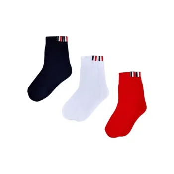 THOM BROWNE· Mid Calf Socks Women's 3 Pack