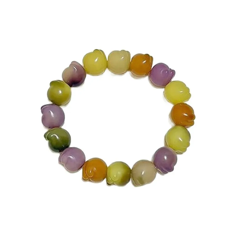 Blooming Petals Bodhi Root Bracelets Unisex-0
