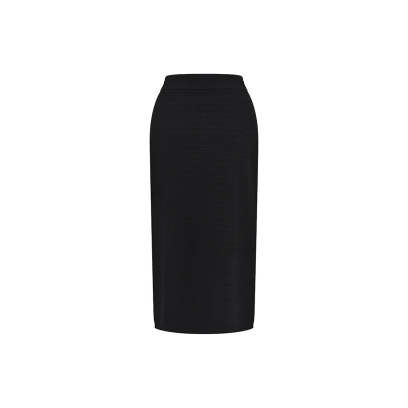 RARE CNY New Year's Collection Casual Long Skirts Women's Black-2
