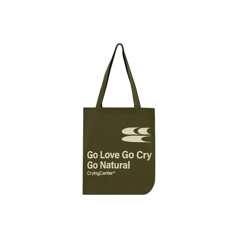 Crying Center Fabric Shoulder Bag Regular Unisex Multicolor-0