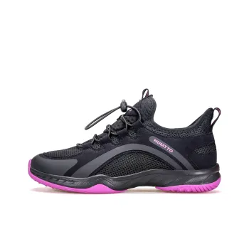 HUMTTO Shock Absorbers With Slip Resistant Features Low Top Running Shoes Women's Black