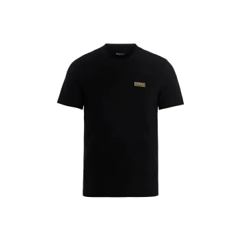 BARBOUR Logo Detailed Crewneck T Shirt