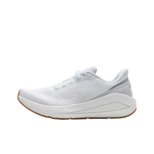 Under Spine armour Anti Slip And Wear Resistant Breathable Low Top Running Shoes Women's White