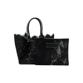 ERMANNO SCERVINO Leather Handbag Shoulder Bag Regular Women's Black