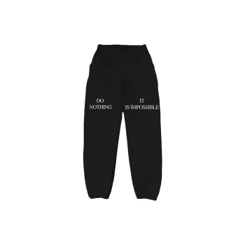Praying Casual Pants Unisex Black