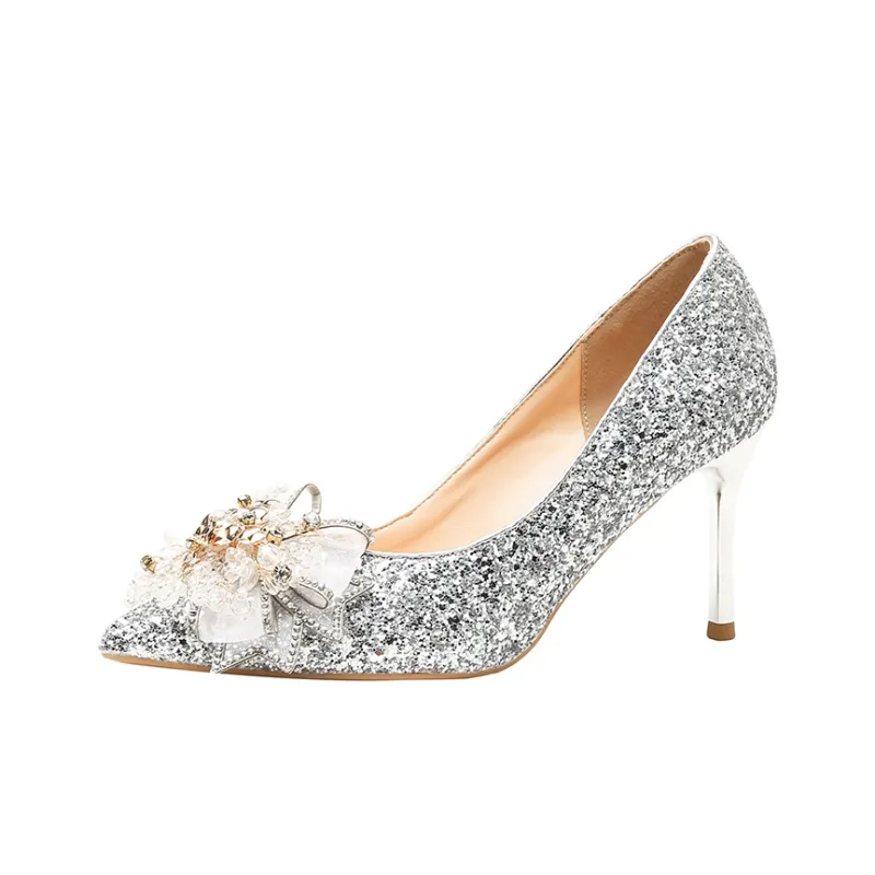 KATHRYN WILSON Cloudy Slim Heel High Heels 8cm Women's-1