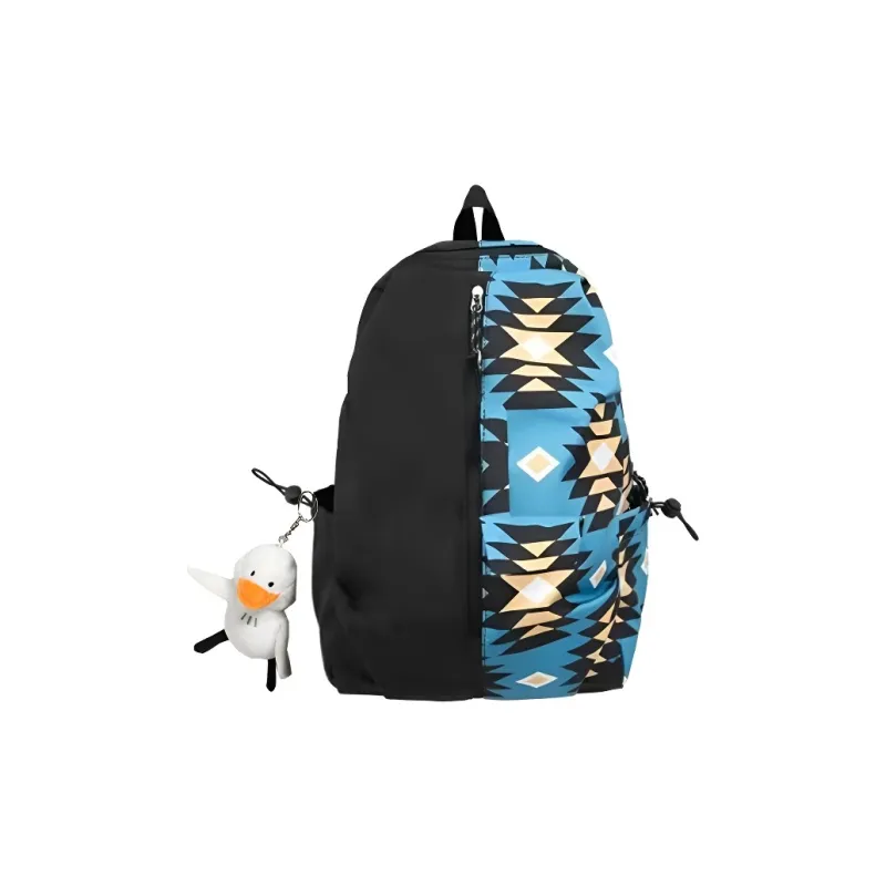 DJ.SPIRIT Nylon Backpack Regular Unisex Multicolor-8
