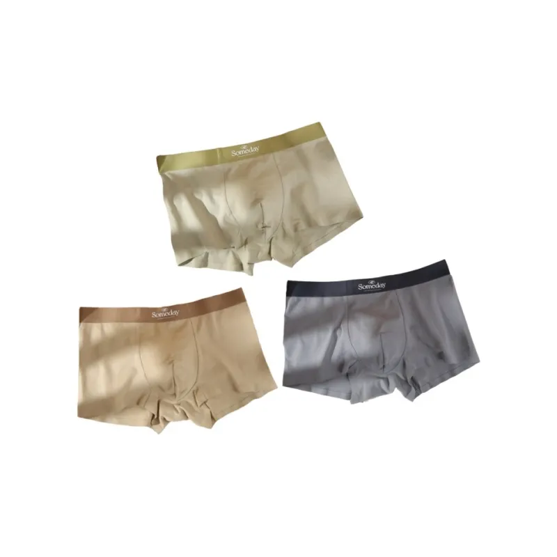 Qiao Ni Tong Underpants Men's 3 Pack-3