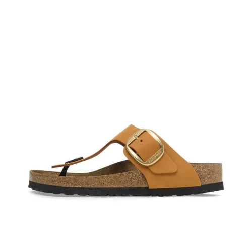 Birkenstock Gizeh Big Buckle EVA Abrasion-Resistant Flip Flops Women's Burnt Orange Regular