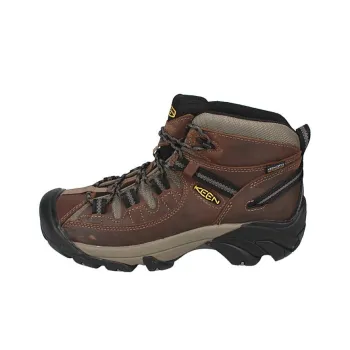 KEEN Targhee 2 Slip Resistant Water Resistant Mid Top Trekking Shoes Men's Brown
