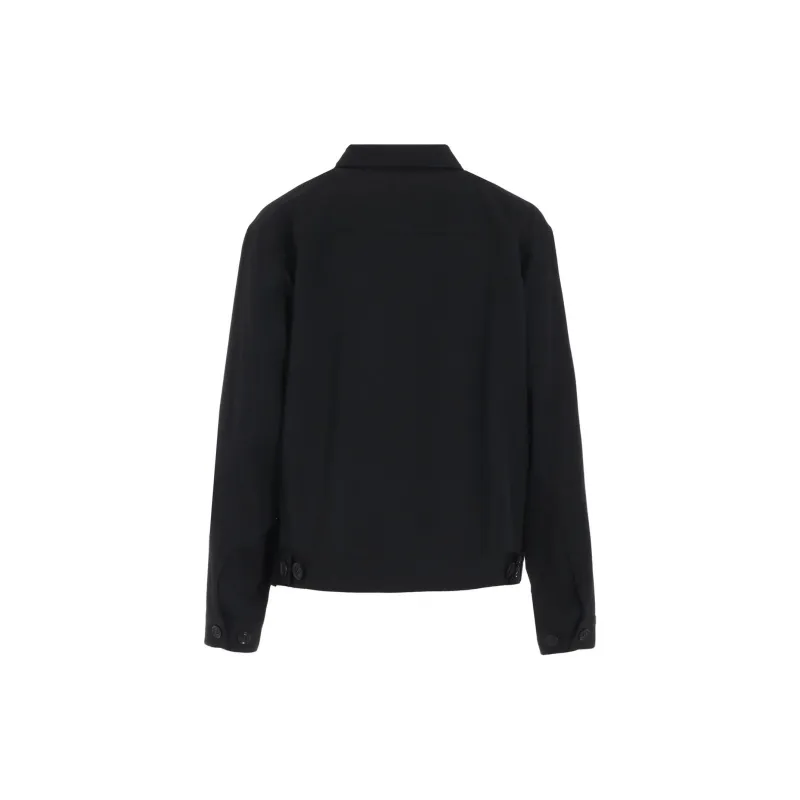 Yohji Yamamoto KO Panel Denim Jacket 'Black'-2