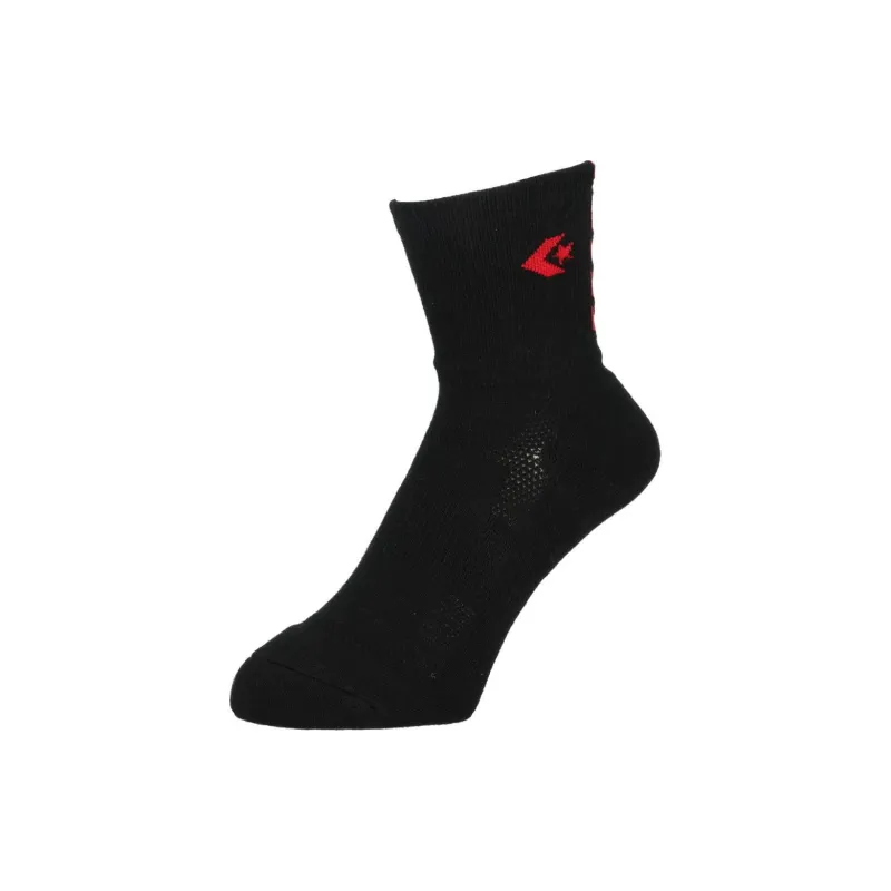 Converse Mid-Calf Socks Unisex 1 Pack Red-1