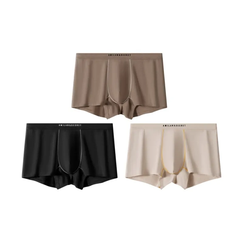 Qiao Ni Tong Underpants Men's 3 Pack-8