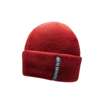 Anta Acrylic Beanies Unisex Red Flag
